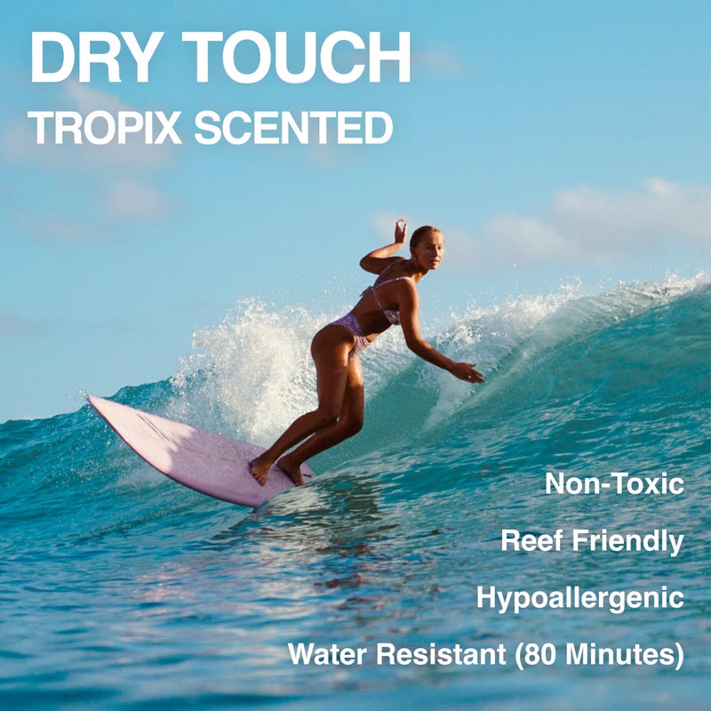 surface sun systems Surface TROPIX Sheer Touch Sunscreen Stick, Water Resistant, UVA/UVB Broad Spectrum, Fast Drying Protection, PABA Free - SPF 50-1 PACK - Image 3